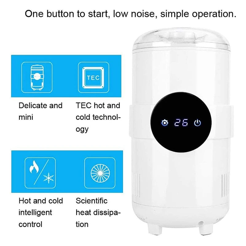 Smart Cooling Cup Rapid Cooling Cup Beer Juice Beverage Water Cooler Warmer Cup Car Heating Cooling Cup