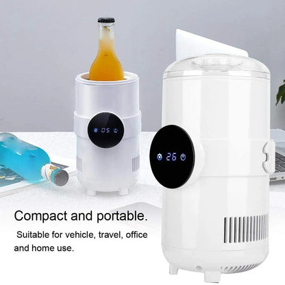 Smart Cooling Cup Rapid Cooling Cup Beer Juice Beverage Water Cooler Warmer Cup Car Heating Cooling Cup